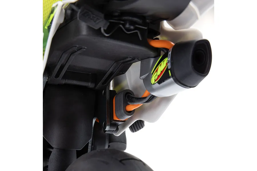 Losi Promoto-SM FXR Supermoto RC Motorcycle Electric Brushless 1WD 1/4 Scale RTR - White image 115769