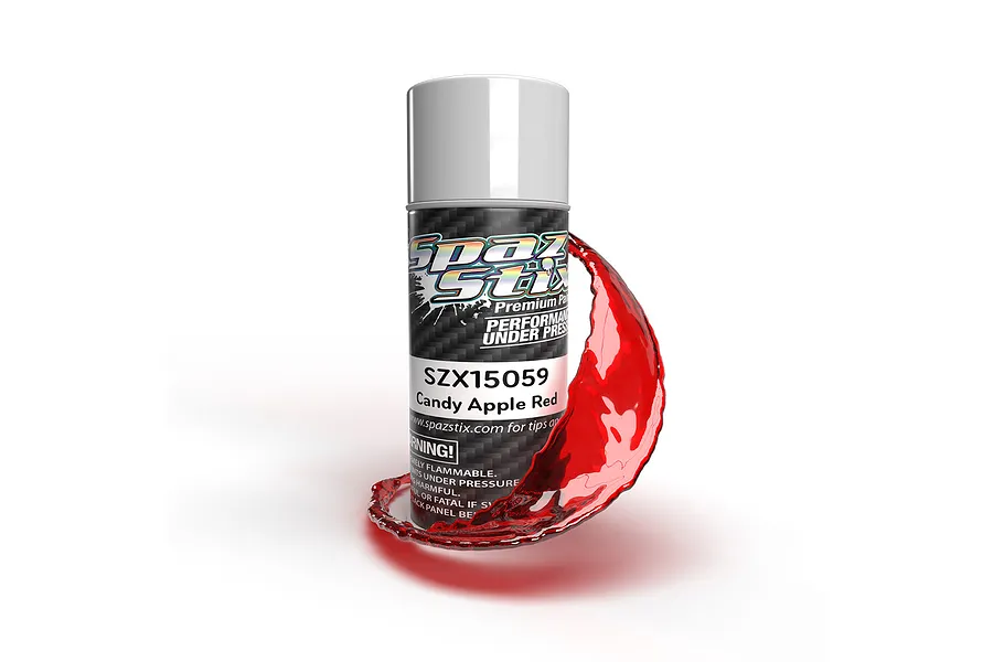 S Stix Candy Apple Red Metallic Spray Paint 100ml image 115796