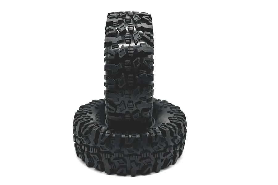 Reefs RC 1.9&amp;quot; Crux (Grey Compound) Rock Crawler Tyres image 115798
