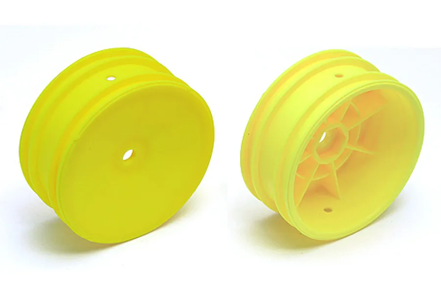 Team Associated 2.2&amp;quot; Front Dish Rims 2Pcs - Yellow image 115808