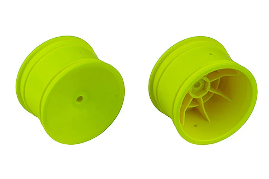 Team Associated 2.2&amp;quot; Rear Dish Rims 2Pcs - Yellow image 115809
