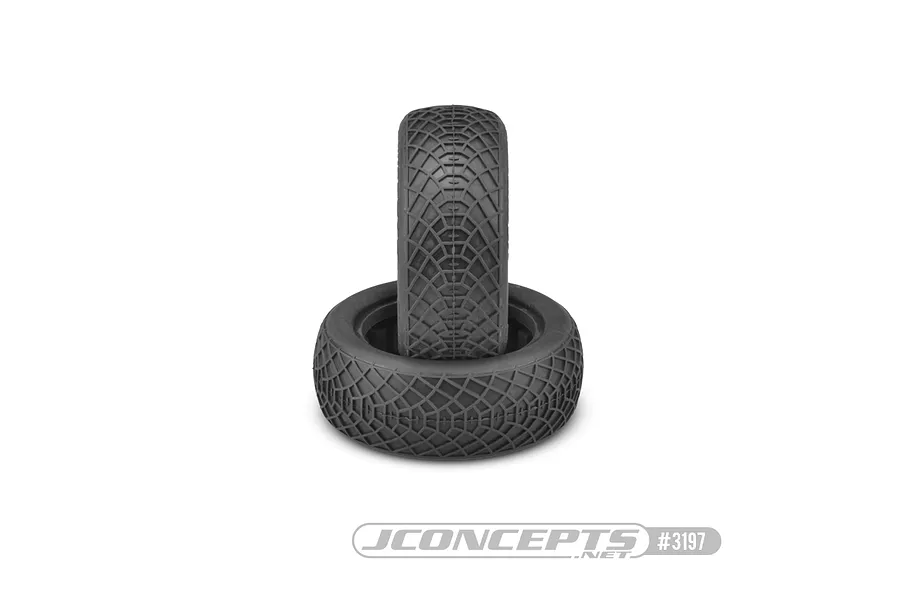JConcepts 2.2&amp;quot; Ellipse (Aqua Compound) Front Tyres with Foam Inserts 2Pcs image 115812