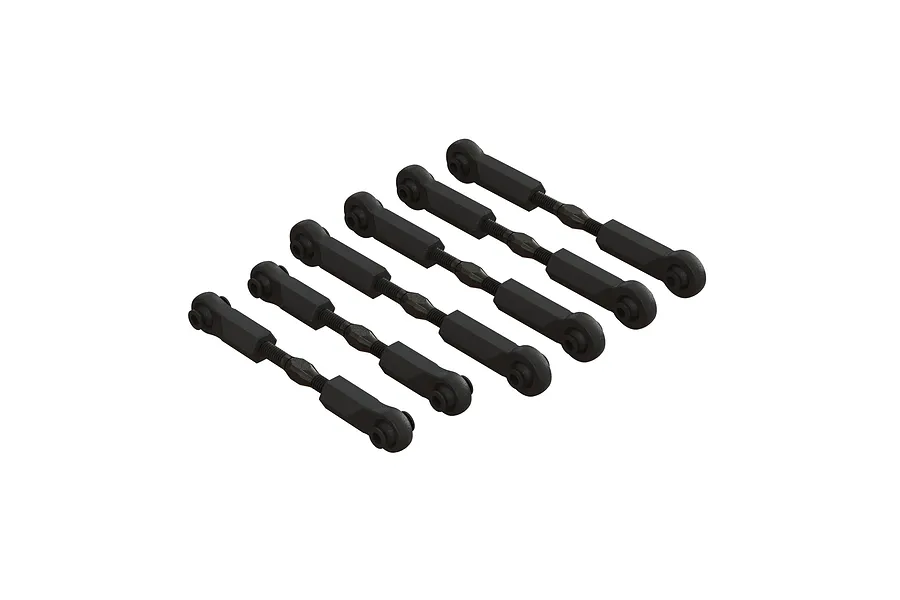 ARRMA Adjustable Turnbuckle Set 6Pcs image 115907