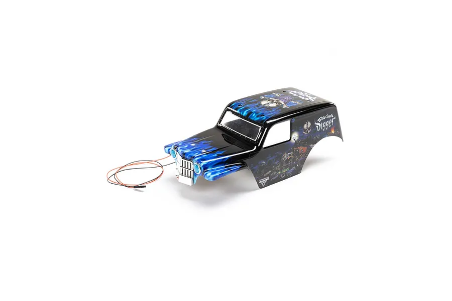 Losi 1/18 Son Uva Digger Painted Body Shell - Son Uva Digger image 115913