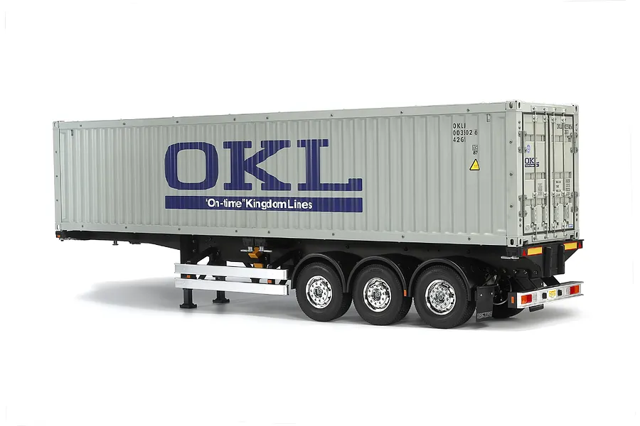 Tamiya 40 Foot 3 Axle Container Trailer 1/14 Scale Kit image 115928