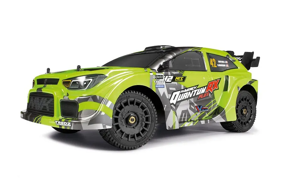 Maverick 1/10 QuantumRX Painted Body Shell - Fluoro Green image 116049