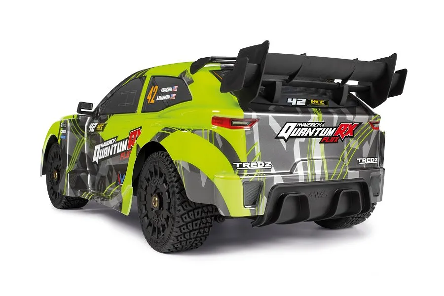 Maverick 1/10 QuantumRX Painted Body Shell - Fluoro Green image 116052