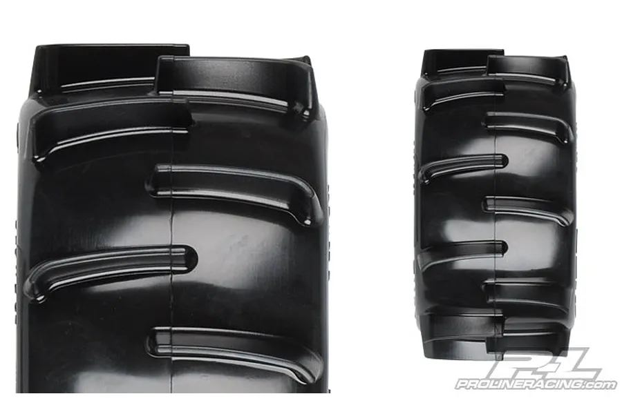 Pro-Line 2.8&amp;quot; Sand Paw Sand Tyres on F-11 Black Rims - Glued Wheels 2Pcs image 11608