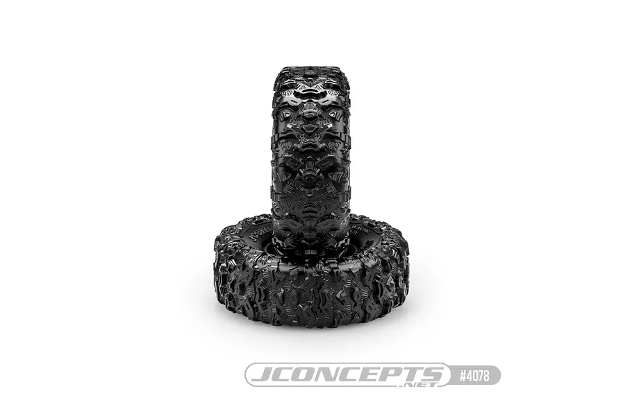 JConcepts 1.9&amp;quot; Megalithic (Green Compound) Class 1 Tyres with Foam Inserts 2Pcs image 116087