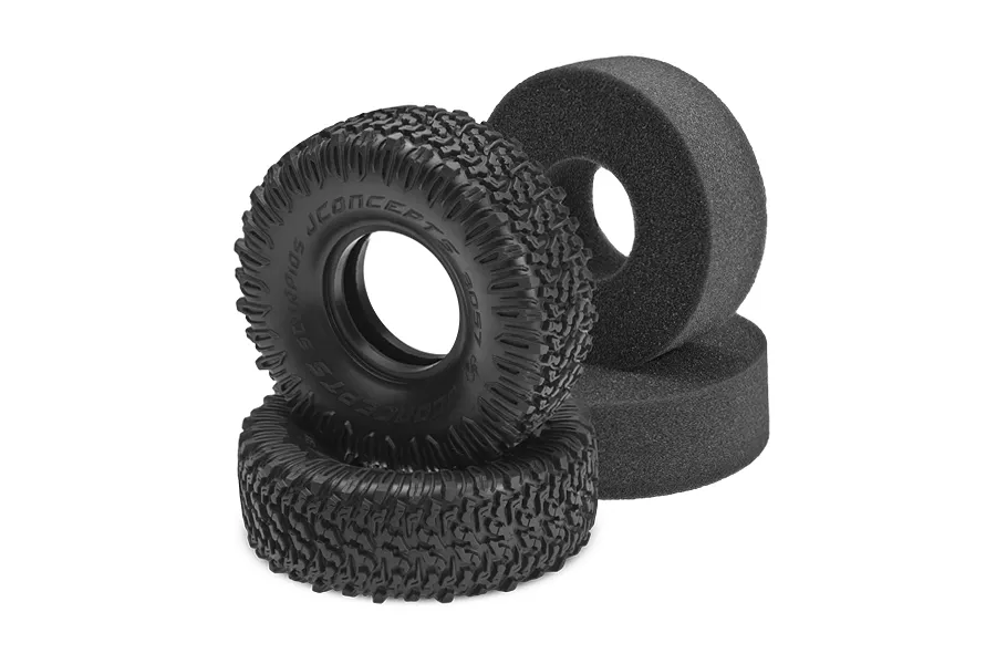 JConcepts 1.9&amp;quot;Scorpios (Green Compound) Performance Tyres with Foam Inserts 2Pcs image 116107