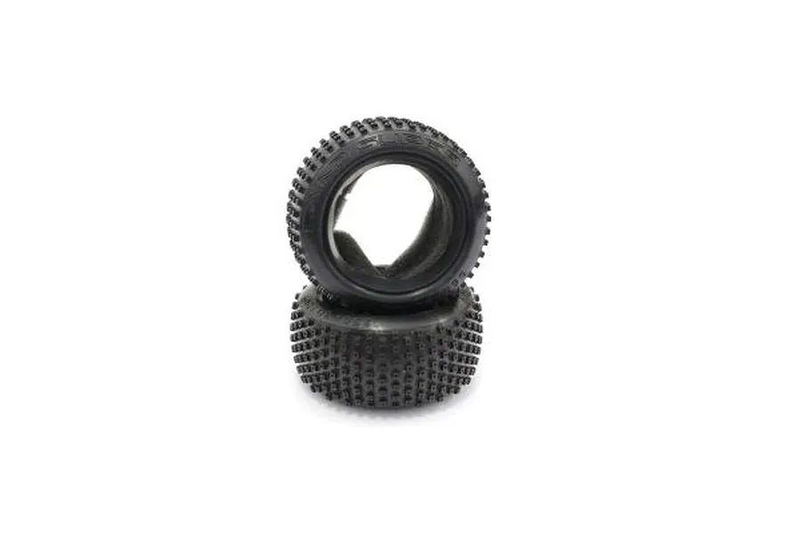 Kyosho 1.9&amp;quot; Soft Block Tyres with Foam Inserts 2Pcs image 116113