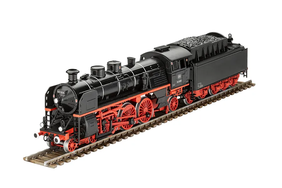 Revell 1/87 BR 18 505 with Tender 2&amp;#039;3&amp;#039; T38 Train Scaled Plastic Model Kit  image 116211