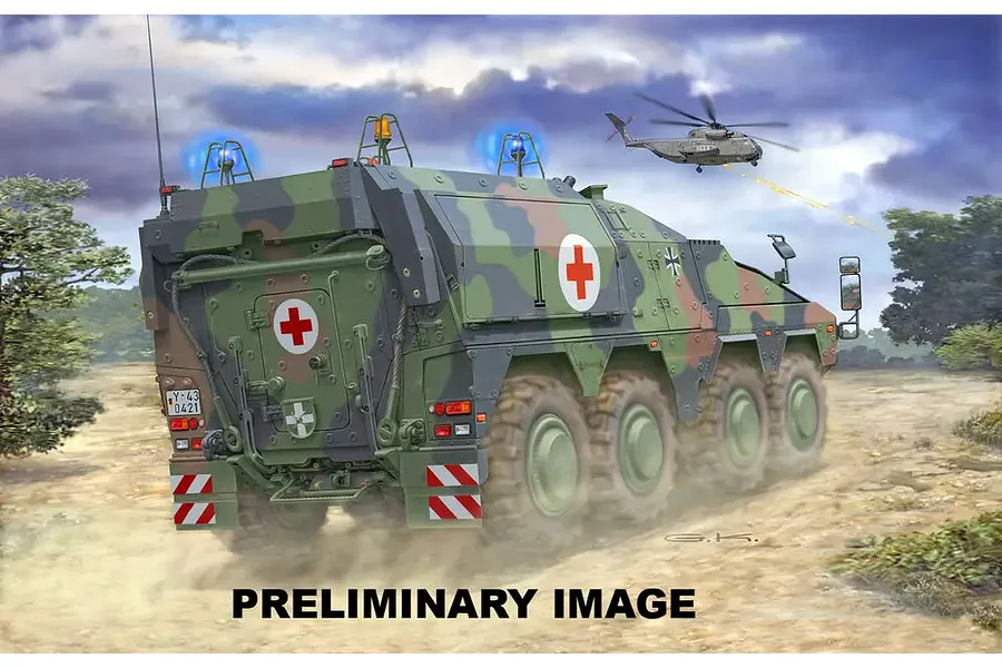 Revell 1/72 GTK Boxer sgSANKfz APC Scaled Plastic Model Kit image 1