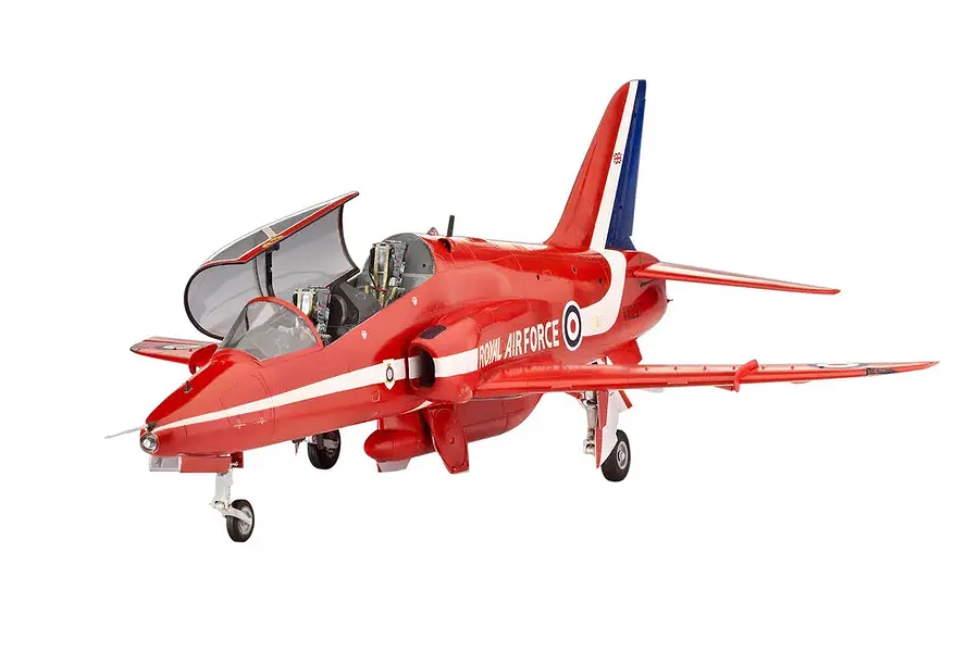 Revell 1/32 BAE Systems Hawk T.1A &amp;quot;Red Arrows&amp;quot; Jet Scaled Plastic Model Kit image 116233