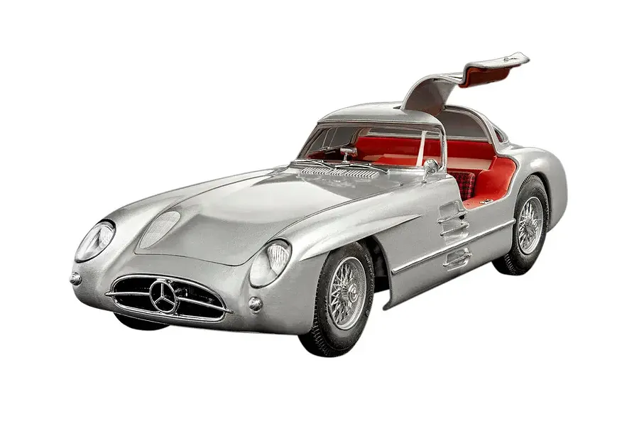 Revell 1/24 Mercedes-Benz 300 SLR 70th Anniversary Car Scaled Plastic Model Gift Kit image 116240