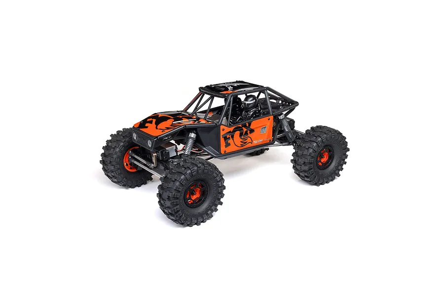 Axial UTB10 Capra 1.9 4WS Unlimited RC Rock Crawler Electric 4WD 1/10 Scale RTR - Orange image 116258