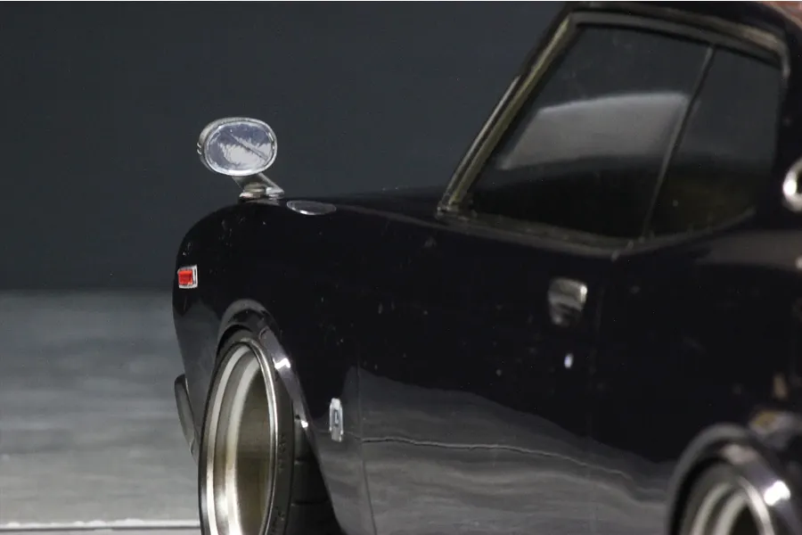 Pandora RC 1/10 Unpainted Fender Mirror - Black image 1