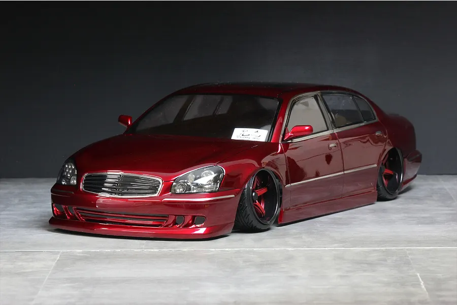 Pandora RC 1/10 Nissan CIMA F50 Unpainted Body Shell - Clear image 116428