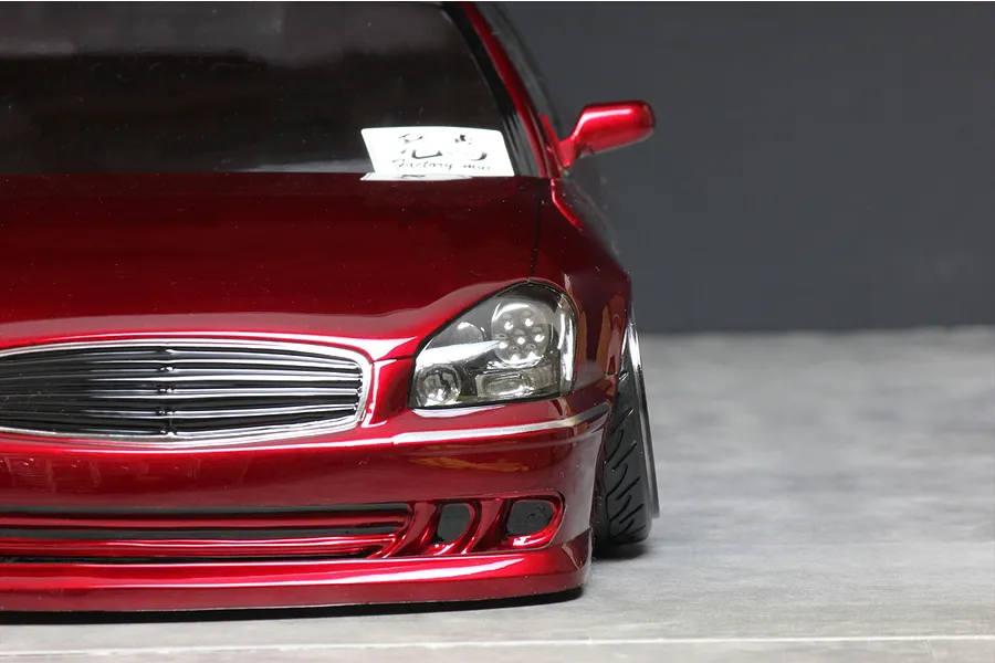 Pandora RC 1/10 Nissan CIMA F50 Unpainted Body Shell - Clear image 3