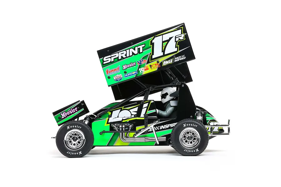Losi 22S Sprint RC Sprint Car Electric Brushless 2WD 1/10 Scale RTR - Green image 116453
