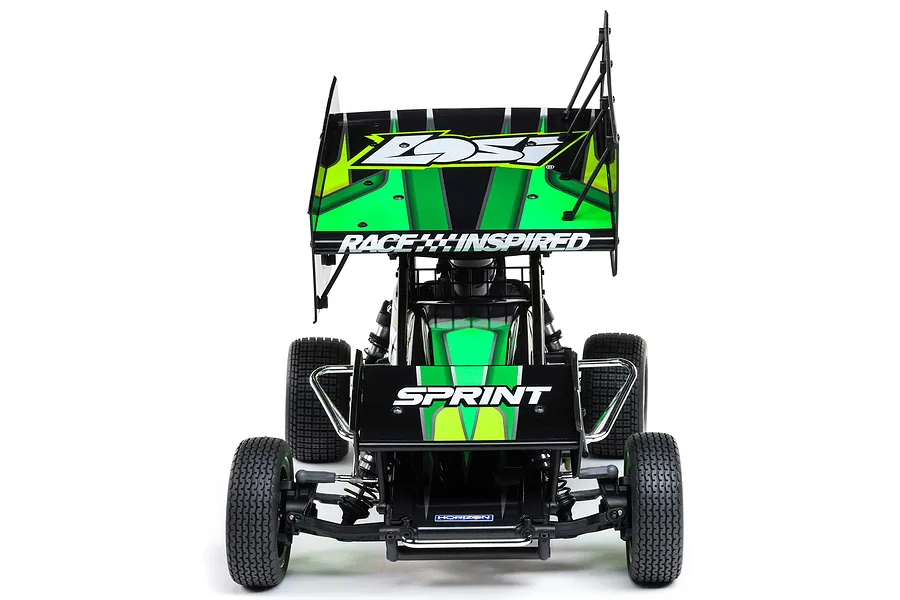 Losi 22S Sprint RC Sprint Car Electric Brushless 2WD 1/10 Scale RTR - Green image 116454