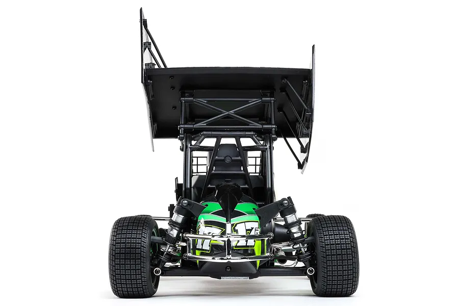 Losi 22S Sprint RC Sprint Car Electric Brushless 2WD 1/10 Scale RTR - Green image 116455