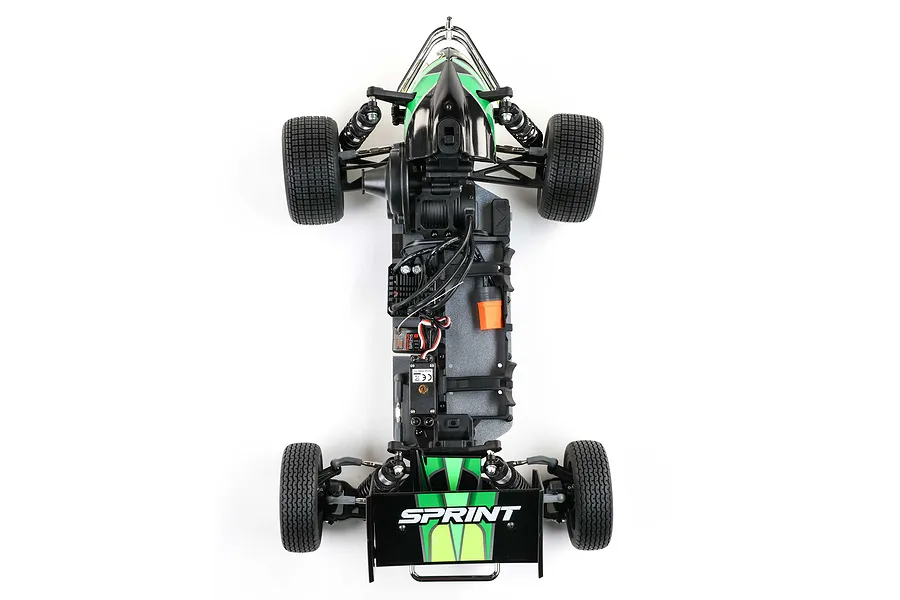 Losi 22S Sprint RC Sprint Car Electric Brushless 2WD 1/10 Scale RTR - Green image 116459