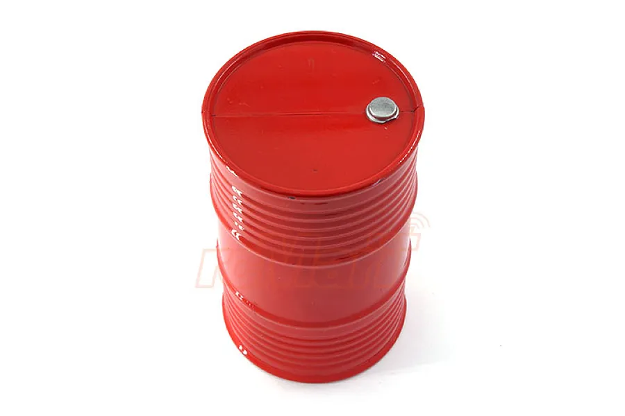 Yeah Racing 1/10 Big Oil Tank/Barrel - Red image 116500