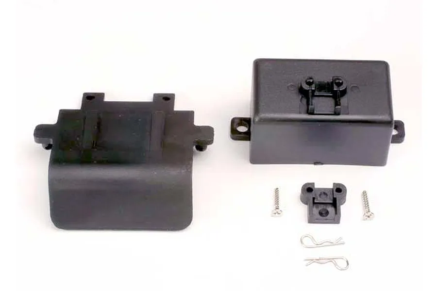 Traxxas Rear Bumper, Battery Box, Body Clips and EZ-Start Mount Set image 116509