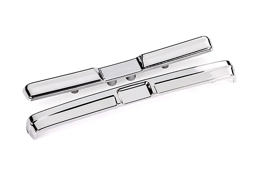 Traxxas Front and Rear Bumpers 2Pcs - Chrome image 116528