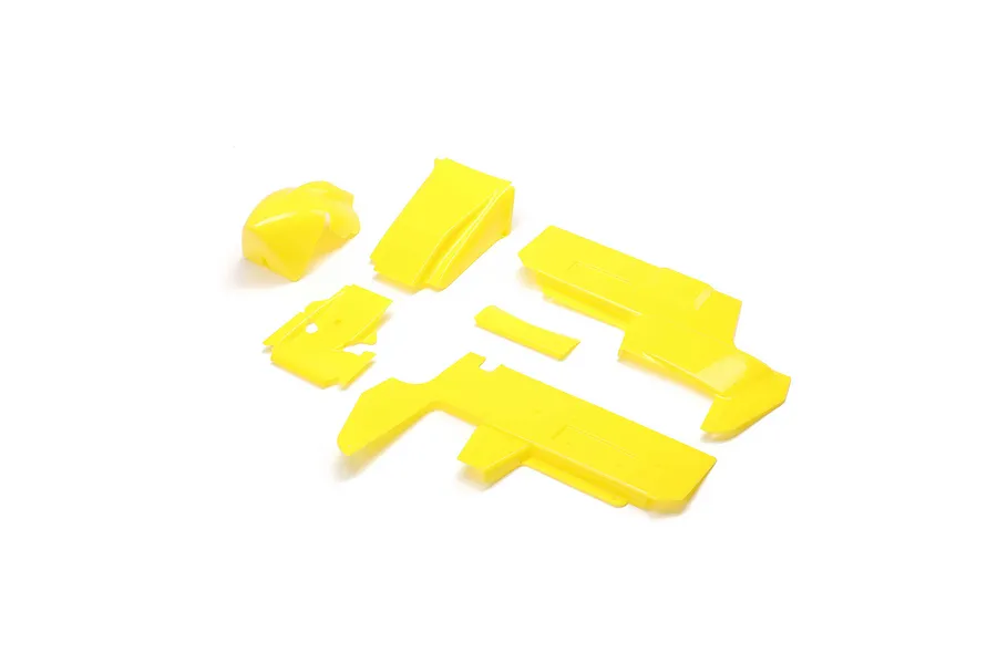 Losi 1/10 Body Panel Set - Yellow image 116537