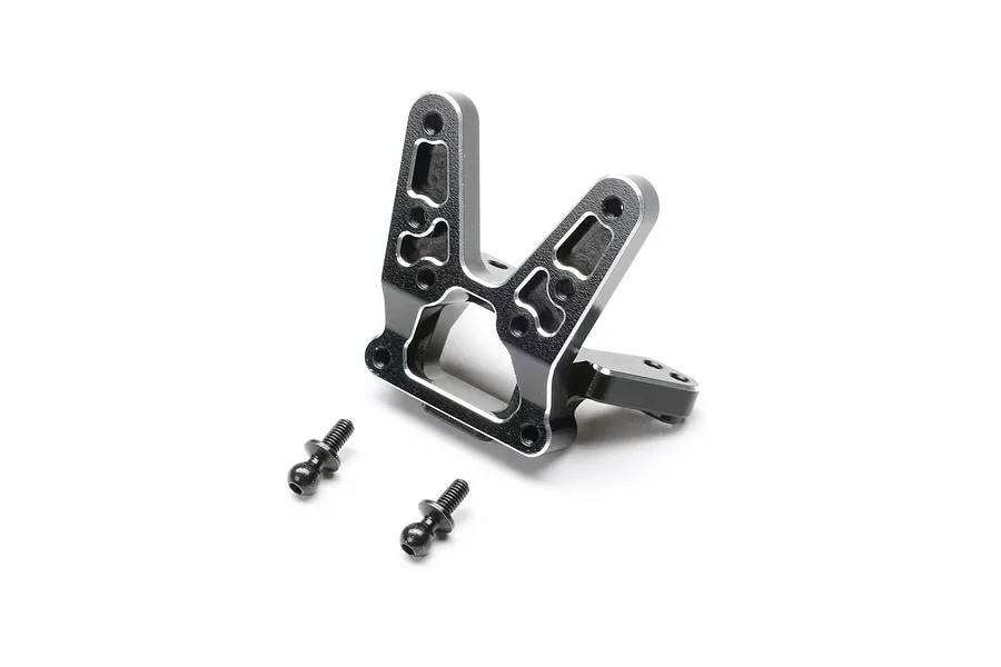 TLR Aluminium Rear Bulkhead - Black image 116557