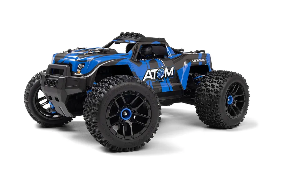 Maverick Atom AT1 RC Monster Truck Electric 4WD 1/18 Scale RTR - Blue image 116562