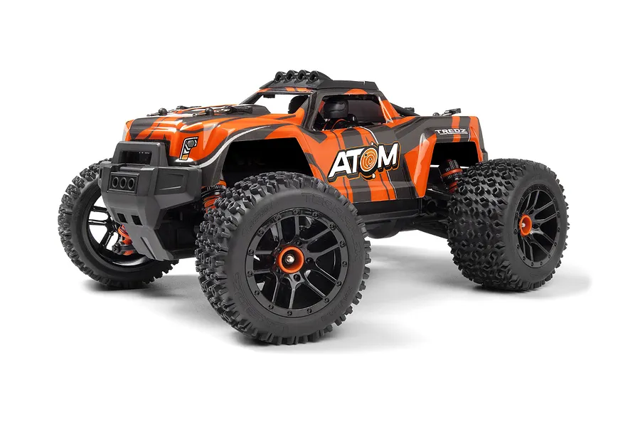 Maverick Atom AT1 RC Monster Truck Electric 4WD 1/18 Scale RTR - Orange image 116574
