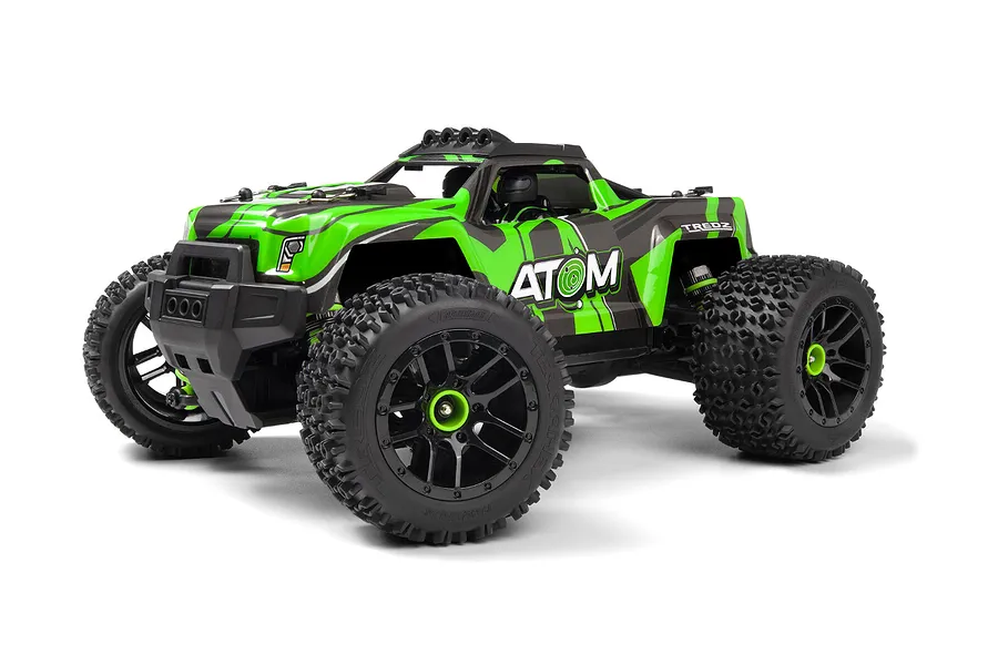 Maverick Atom AT1 RC Monster Truck Electric 4WD 1/18 Scale RTR - Green image 116580