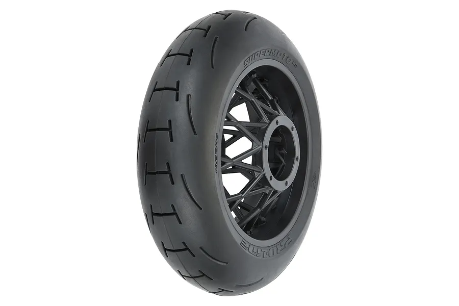 Pro-Line 3.9&amp;quot; Supermoto 2.0 S3 Rear Motorcycle Wheel image 116627