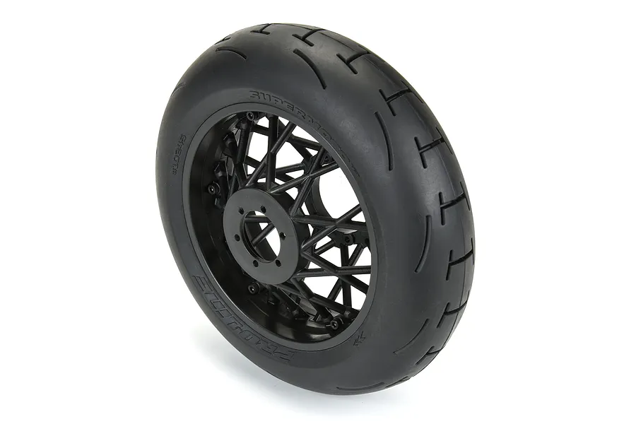 Pro-Line 3.9&amp;quot; Supermoto 2.0 S3 Rear Motorcycle Wheel image 116629