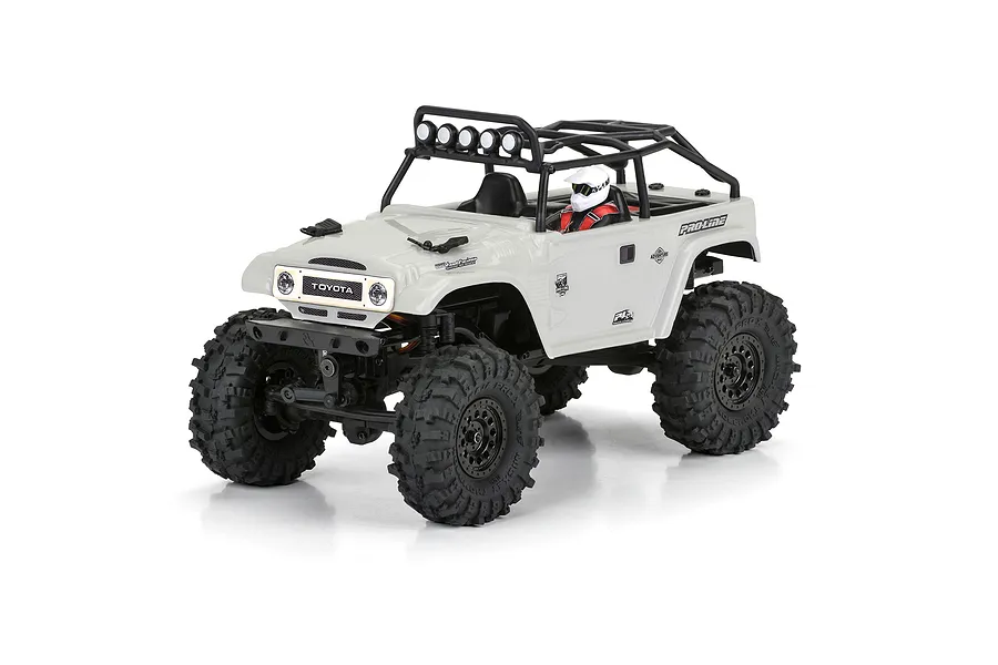 Pro-Line 1/24 1979 Toyota Land Cruiser FJ40 Unpainted Body Shell with Roll Cage - Clear image 116665