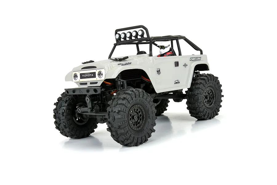 Pro-Line 1/24 1979 Toyota Land Cruiser FJ40 Unpainted Body Shell with Roll Cage - Clear image 116668