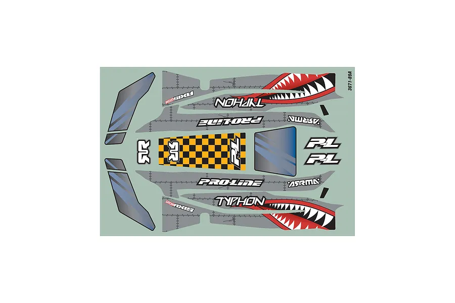 Pro-Line 1/14 Axis Painted Body Shell - Grey image 116677