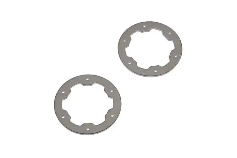 Axial 1.9&amp;quot; Rock Beadlock Rings 2Pcs - Grey image 116691