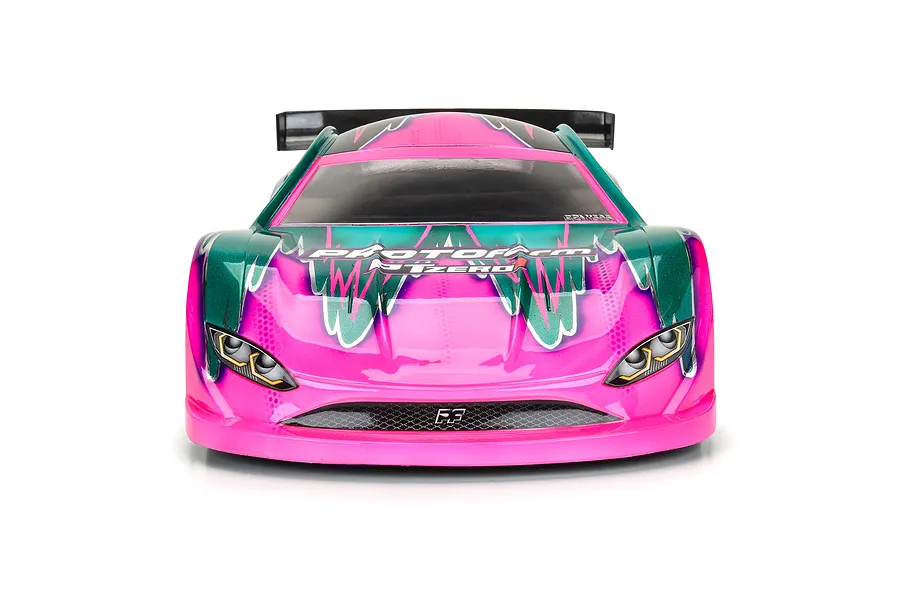 Protoform 1/10 PTzero1 Light Weight (0.65mm) Unpainted Body Shell - Clear image 116716