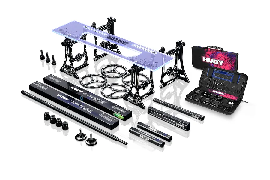 Hudy 1/10 Touring Set Up Station with Carry Bag image 116722