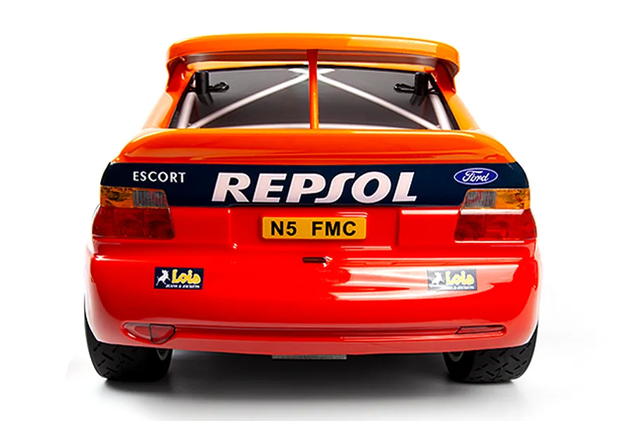 HPI WR8 Flux Ford Escort RS Cosworth RC Rally Car Electric Brushless 4WD 1/8 Scale RTR - Repsol Livery image 116767