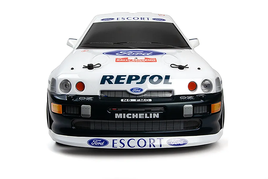 HPI WR8 Flux Ford Escort RS Cosworth RC Rally Car Electric Brushless 4WD 1/8 Scale RTR - Repsol Livery image 116768
