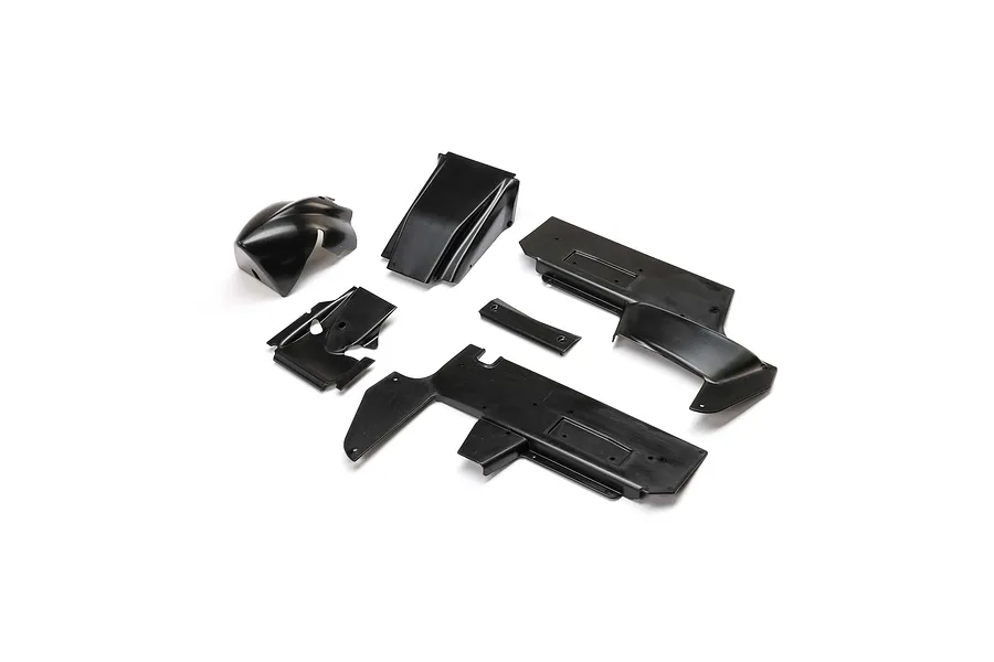 Losi Body Panel Set - Black image 116944
