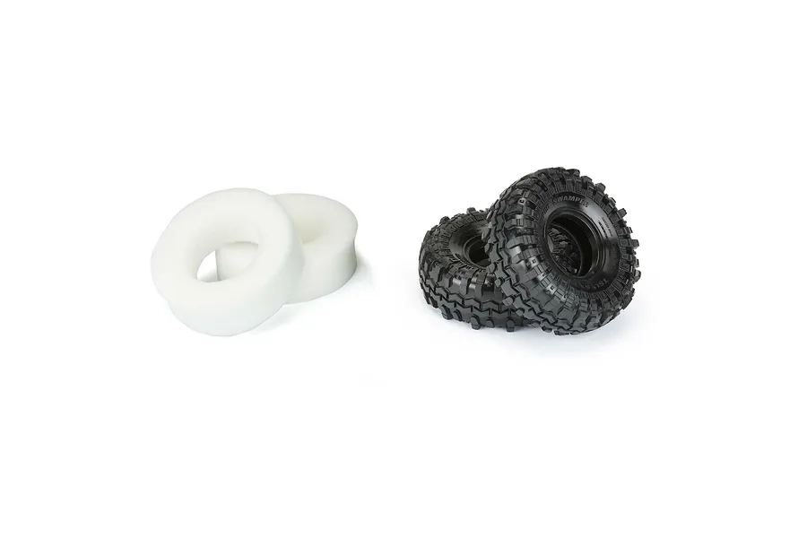 Pro-Line 1.55&amp;quot; Interco Super Swamper Predator (Super Soft Rock) Tyres with Foam Inserts 2Pcs image 116956