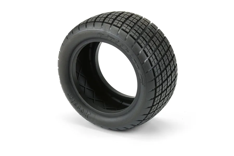 Pro-Line 2.2&amp;quot; Hoosier Angle Block M3 Rear Dirt Over Tyres with Foam Inserts 2Pcs image 116959