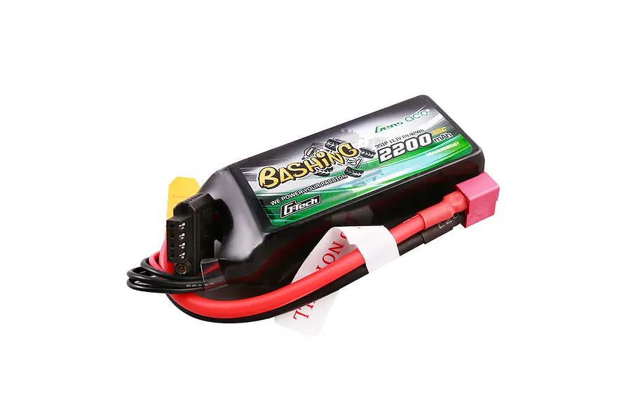 Gens Ace Bashing  G-Tech 11.1V 2200mAh 35C 3S Soft Case LiPo Battery image 117131