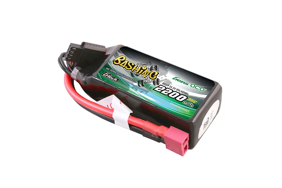 Gens Ace Bashing  G-Tech 11.1V 2200mAh 35C 3S Soft Case LiPo Battery image 117132